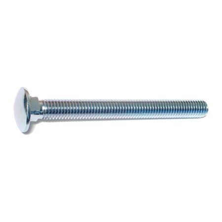 Midwest Fastener 1/2"-13 x 5" Zinc Plated Grade 2 / A307 Steel Coarse Thread Carriage Bolts 3PK 34963
